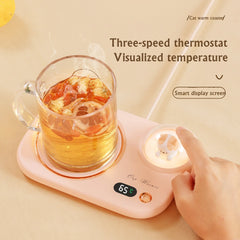 Cup Warmer Heat Beverage Mug Mat Keep Drink Warm Heater