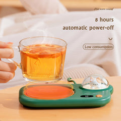 Cup Warmer Heat Beverage Mug Mat Keep Drink Warm Heater