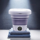 8L Portable Folding Washing Machine Bucket