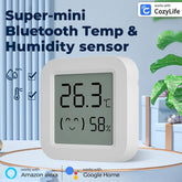New Indoor Temperature Humidity Sensor Mini LCD Digital Display with Bluetooth Cozylife APP Remote Control Home Room Thermometer