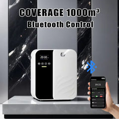 Hotel Aroma Diffuser Machine Wall Mounted Room Fragrance Diffuser Bluetooth