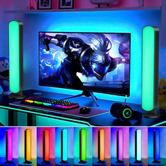Smart LED Symphony Sound Control Pickup Light RGB Music Rhythm Ambient Lamp