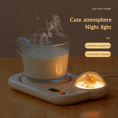 Cup Warmer Heat Beverage Mug Mat Keep Drink Warm Heater