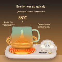 Cup Warmer Heat Beverage Mug Mat Keep Drink Warm Heater