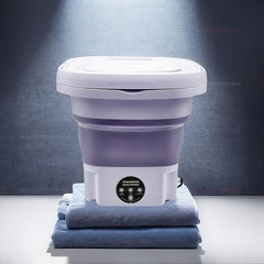 8L Portable Folding Washing Machine Bucket