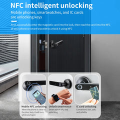 Bluetooth Smart Door Lock, Fingerprint Lock, Password Digital Lock