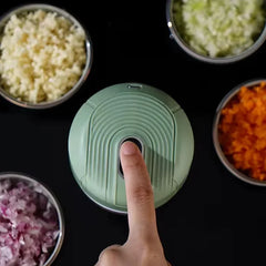 Mini Electric Garlic Masher Wireless Portable Food Processor