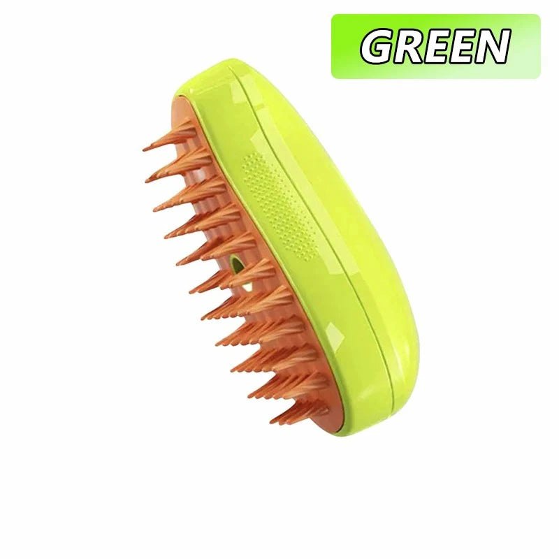 Cat Steamy Brush 3 in 1 Grooming Steam Brush Electric Sprayer