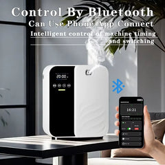 Hotel Aroma Diffuser Machine Wall Mounted Room Fragrance Diffuser Bluetooth