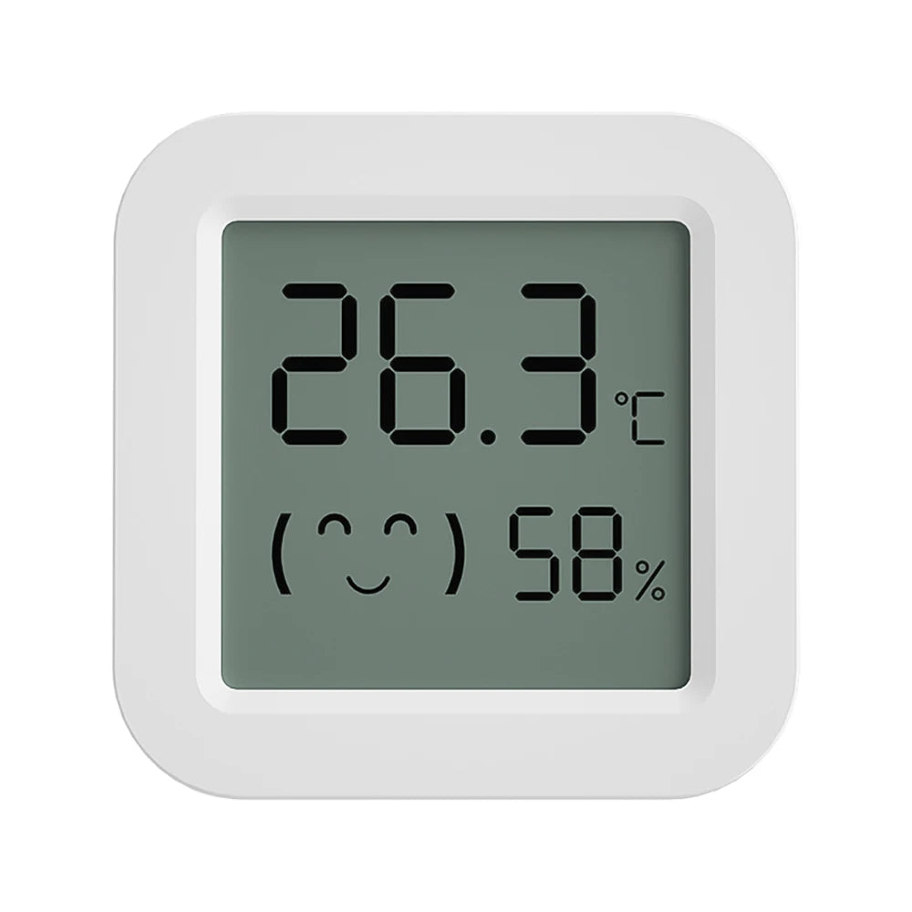 New Indoor Temperature Humidity Sensor Mini LCD Digital Display with Bluetooth Cozylife APP Remote Control Home Room Thermometer