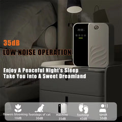 Hotel Aroma Diffuser Machine Wall Mounted Room Fragrance Diffuser Bluetooth