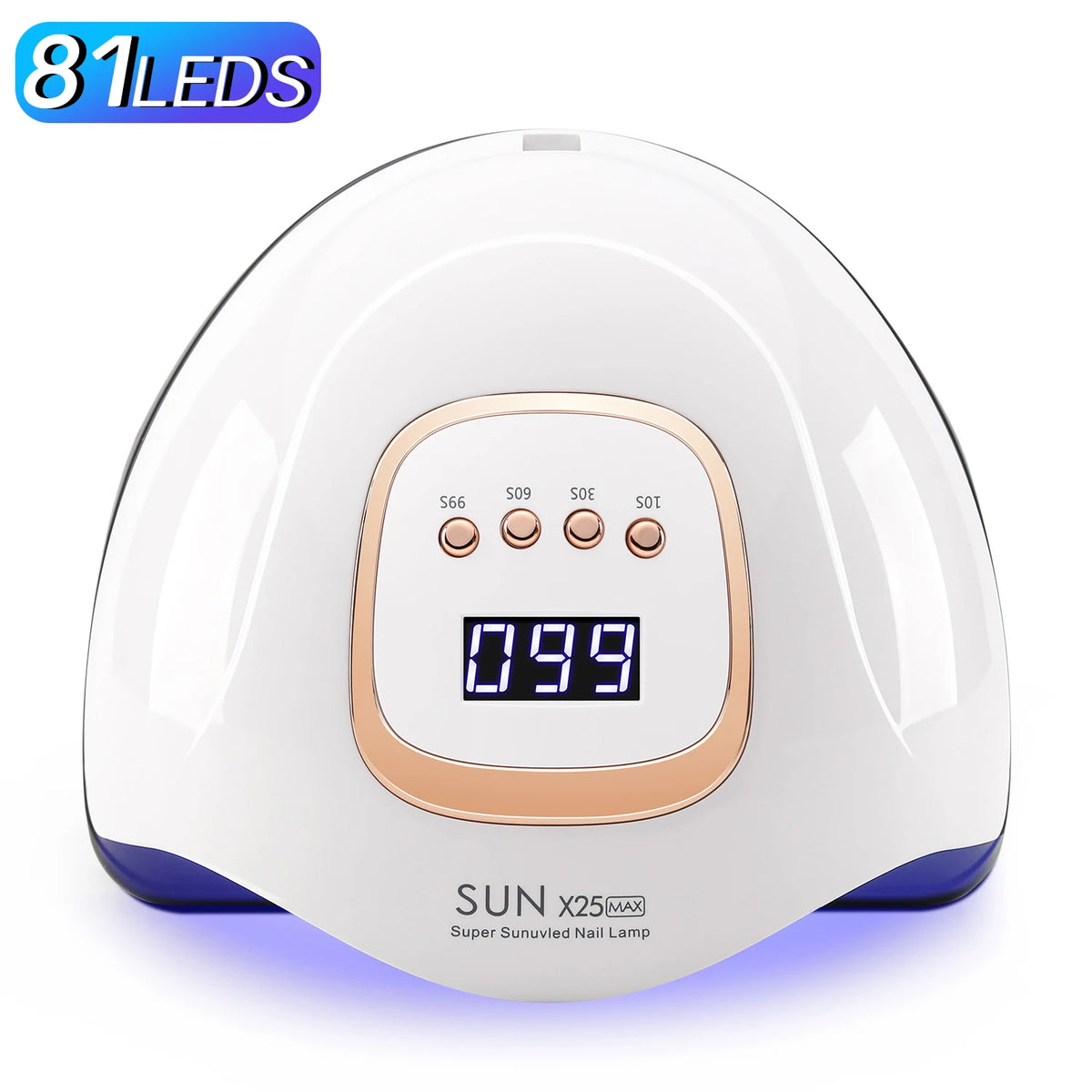 UV LED Nail Lamp 380W Nail Curing Lamps For Home Salon Powerful LED Drying