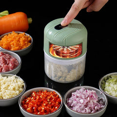 Mini Electric Garlic Masher Wireless Portable Food Processor