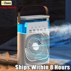 3 in 1 Household Air Cooler Portable Small Fan with Humidifier